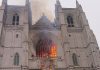 Incendio nella cattedrale di Nantes, fiamme circoscritte