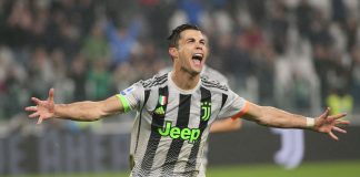 Doppietta di Cristiano Ronaldo, Juventus batte Lazio per 2-1