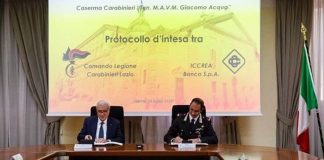 Accordo Iccrea Banca e Carabinieri Lazio per promuovere la legalità