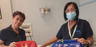 Dal Percorso Delfino zaini per prelievi ed ecg all’associazione per disabili Dama