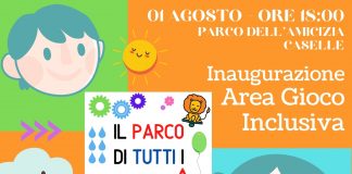 “Il Parco di tutti i bambini”, sabato taglio del nastro della nuova area gioco inclusiva di Caselle