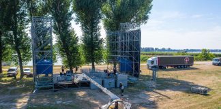 “Arena Bike-in” lavori in corso. Al Campo Canoa la nuova arena estiva sta prendendo forma