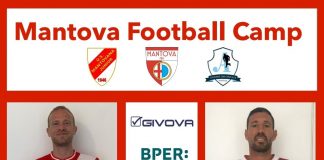 Dal 13 luglio al 7 agosto il Mantova Football Camp