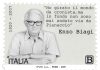 Un francobollo per celebrare i 100 anni di Enzo Biagi
