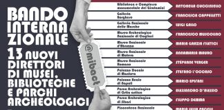 Musei, 13 nuovi direttori selezionati con un bando internazionale