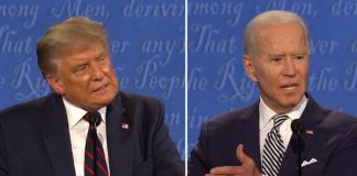 Usa, insulti nel primo duello tv Trump-Biden