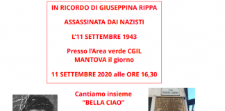 Cgil, domani 11 settembre flash mob per ricordare Giuseppina Rippa