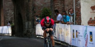 Ganna vince la crono di Valdobbiadene, Almeida resta in rosa