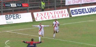 Calcio Serie C: Gli highlights di Mantova-Perugia 5-1