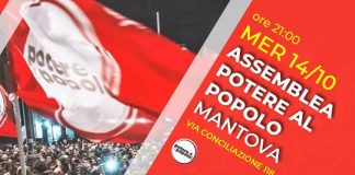Potere al Popolo, mercoledì 14 ottobre c’è l’assemblea provinciale
