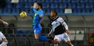 Serie A, niente sorpasso al Milan, Sassuolo-Udinese 0-0