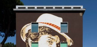 Proietti, un murale omaggio al Tufello a Roma