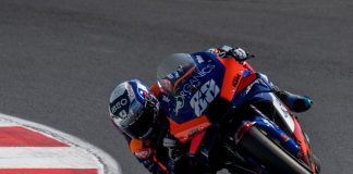 Pole di Oliveira su Morbidelli e Miller a Portimao, Rossi 17°