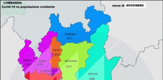 Nel mantovano a novembre 1/3 di tutti i positivi da inizio epidemia. Ecco la mappa aggiornata del contagio in Lombardia