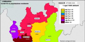 Ecco la mappa del contagio a ottobre in Lombardia: Mantova fra le province meno colpite. Fanno meglio Bergamo e Brescia Ecco la mappa del contagio a ottobre in Lombardia: Mantova fra le tre province meno colpite con Bergamo e Brescia