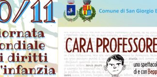 Diritti dell’infanzia, uno spettacolo on line sul sito e sulla pagina Fb del Comune di S.Giorgio Bigarello