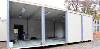 Scuola Martiri di Belfiore, ecco le aule prefabbricate: ospiteranno 75 alunni