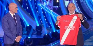 Al Grande Fratello, Paolo Brosio omaggia il Mantova per il sostegno al progetto solidale di Medjugorje