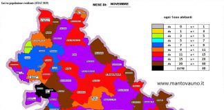 In novembre a Castelbelforte, Quistello e Serravalle aumento dei positivi di oltre il 300%, ecco i raffronti con i periodi precedenti In novembre a Castelbelforte, Quistello e Serravalle aumento dei positivi di oltre il 300%