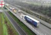 Camion invade la corsia opposta in tangenziale nord. Un morto e due feriti.