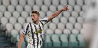 Altro caso di coronavirus alla Juve, positivo De Ligt