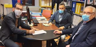 Ostiglia, firmato il contratto per i lavori al municipio. Cantiere al via a metà febbraio