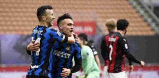 Derby all’Inter, Milan sconfitto 3-0 e ora a -4