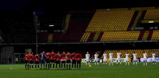 Finisce a reti inviolate fra Benevento e Roma