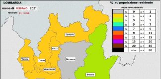 A febbraio Mantova seconda in Lombardia per contagi: sono però in deciso calo rispetto a gennaio