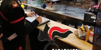 Castiglione, violazione norme anti-Covid: chiuso per 5 giorni il bar “Impero”. Sanzioni per 1.200 euro