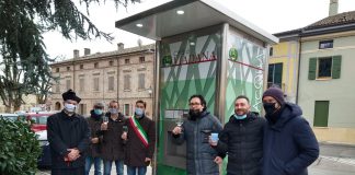 Inaugurata a Cicognara la casetta dell’acqua
