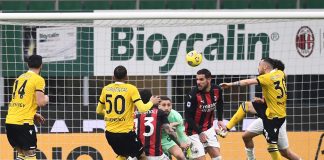 Milan pari a San Siro con l’Udinese, vincono Atalanta e Roma