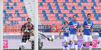 Bologna batte Sampdoria 3-1, altri tre passi verso la salvezza