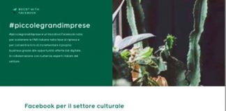 Covid, Facebook e AGIS insieme per sostenere la cultura