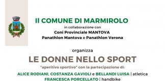 “Le donne nello sport”: a Marmirolo un incontro per parlare di successi al femminile e lotte contro le discriminazioni