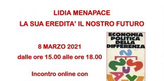 CGIL, l’8 marzo evento online dedicato a Lidia Menapace