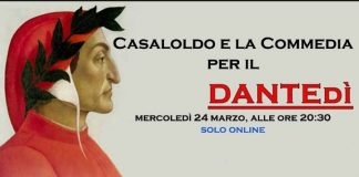 Casaloldo, il 24 marzo online lo spettacolo “Dante è pop”. Il comune è citato nella Divina Commedia