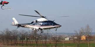 Carabinieri in volo sull’Alto Mantovano a caccia di discariche abusive