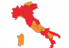 Zona gialla cancellata fino a maggio, da lunedì 10 regioni in rosso