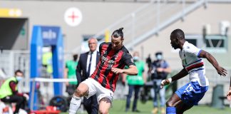 La Sampdoria ferma il Milan, 1-1 a San Siro