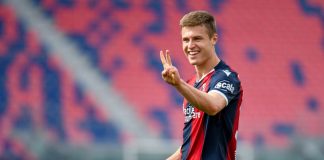 Poker del Bologna contro lo Spezia, brilla Svanberg