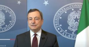 Clima, Draghi “Affrontare cambiamento ora per non rimpiangere dopo”