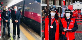 Il prima Frecciarossa Covid Free ha viaggiato oggi da Roma e Milano andata e ritorno