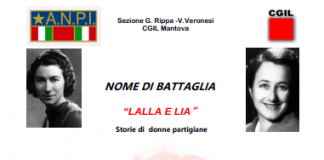 Sabato cerimonia a ricordo delle staffette partigiane Gina Galeotti Bianchi e Stella Vecchio