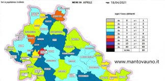 Dopo 4 settimane di calo, i contagi tornano a salire nel mantovano. Gazoldo, Casaloldo e Suzzara i comuni più colpiti