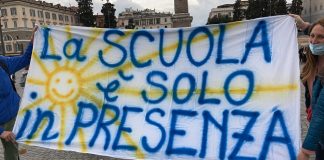 “Tutti in aula, pure in zona rossa”: anche Scuole Aperte Mantova alla manifestazione di Roma