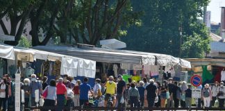 Mantova in zona arancione, il mercato del giovedì torna sul Te