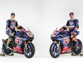 Superbike, Pata Yamaha: presentata a Barcellona la nuova livrea