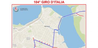Giro d’Italia, domani modifiche alla viabilità a Mantova