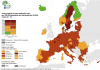 Mappa Ue rischio Covid: Lombardia resta in rosso, in arancione 7 regioni e Trento